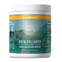 אבקת אטו קולג'ן W/MCT שמן סוג I & III Collagen Peptides עבור נשים וגברים 30 משרתים