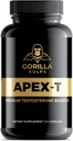 גורילה גולפסים | Apex-T | Premium Booster | Testofen® Fenugreek, LJ100® Tongkat Ali | פרובסטנטי | Max Strength Male Enhancement Formula | 90 קפסולות