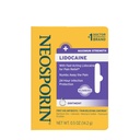 Neosporin + Lidocaine עזרה ראשונה Antibiotic Ointment, כוח מקסימלי ומהירות-Acting כאב מתמשך Reliever, 24Hour זיהום הגנה כי נושר את הכאב, Bacitracin Zinc, 0.5 oz oz