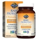 גן החיים Raw Probiotics Ultimate Care - 100 מיליארד CFU - תוספת תזונתית לתמיכה בבריאות Gut - עבור נשים וגברים - 30 קפסולות צמחוניות
