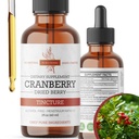 Cranberry Tincture - אורגני Cranberry לחלץ נוזל, אלכוהול - חינם צמחי תוספת - מיוצר בארה"ב