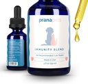 Prana Peters Immunity Band תוסף לכלבים וחתולים | מסייע באופן טבעי ל-Relieve Fatigue & Weakness בחיות מחמד