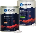 Gnarly Nutrition Preworkout מנגו (14.82oz) BCAAs לימון Lime (10.58oz)