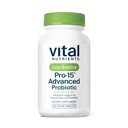 Hyperbiotics Vital Foodsents Pro-15 פרוביוטיקה מתקדמת עבור נשים וגברים | 15 סטרינס + קיוויפרי | Clinically למד מדי יום Probiotics for Health, Gas, & Bloating | 30 טבליות טבעוניות