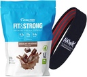 פיתוח תזונה מתקדמת דשא 100% חלבון Whey, 2 פאונד + Resistance Band - אבקת חלבון טהור עם BCAA, מהיר Absorbing ומהירות העיכול עבור התאוששות שרירים אופטיים (Chocolate)