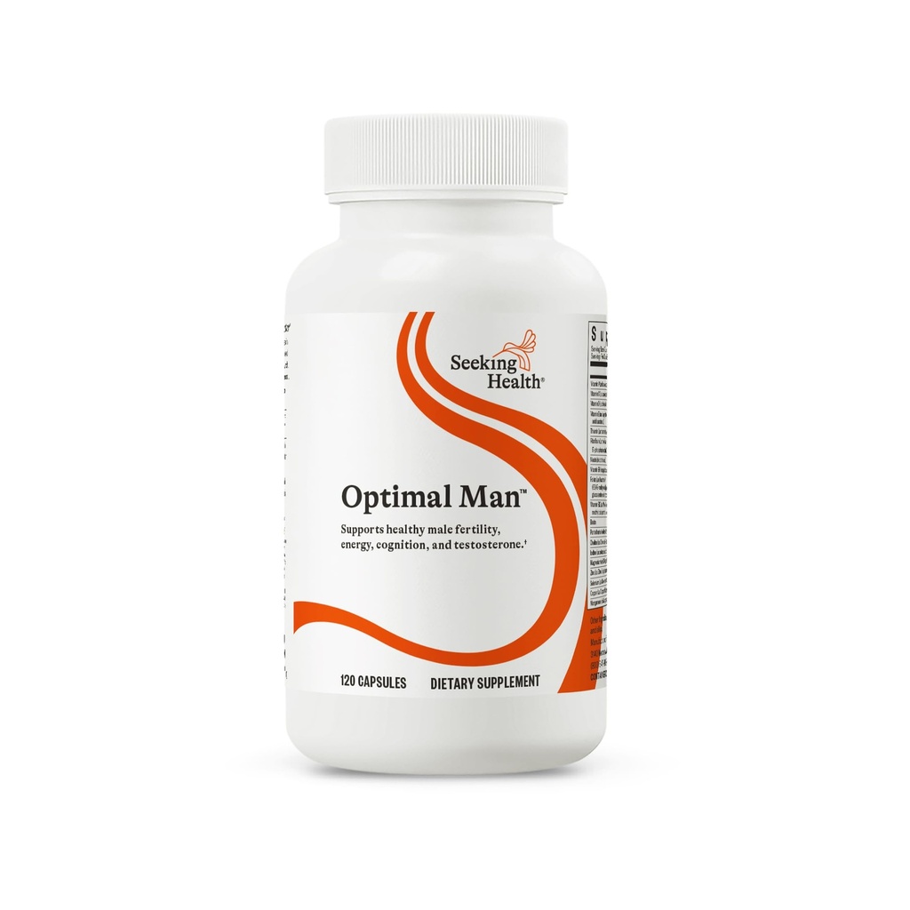 מחפש Health Optimal Man - Multivitamin תוסף עם Zinc, Active Folate, ו-Alpha-Lipoic Acid - Multivitamin תומך באנרגיה ובמוח בריאות - תמיכה בהזדקנות בריאה ובבריאות גברים - 30 משרתים