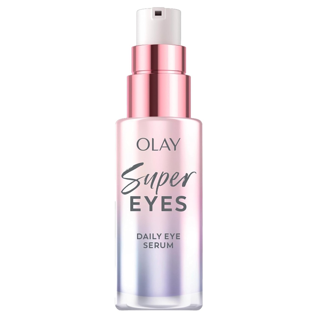 Olay Super Eye Serum - ויטמין C, Caffeine, Niacinamide, Amino Peptide, Aloe Vera - Brightens Dark Circles, Anti-Wrinkle, Anti-Aging, Brighting, Smooths Fine Lines, Firming, Hydrating, 0.45 Ozens Dark Circles Dark Circles, Anti-Wrinkle, Anti-Aging, Brighting, Smooths Fine Liness Fine Liness Fine Liness Fine Liness Fine Lines, Firming, Hydraing, Hydrating, 0.45 Ozting, 0.45 Ozting, 0.45 Ozting, 0.45 Ozting, 0.45 Oz