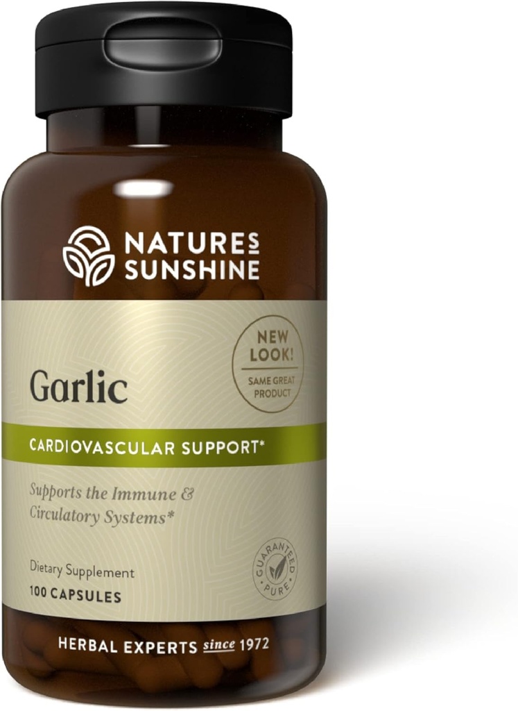 The Nature's Sunshine Garlic, 100 קפסולות