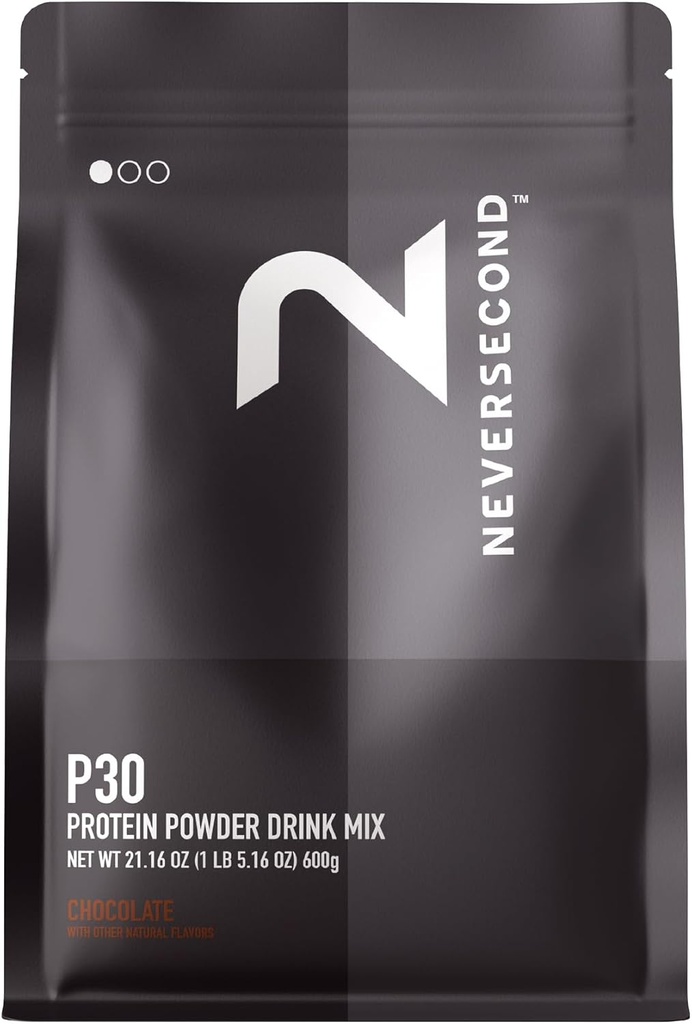 Never Second P30 Recovery Drink Mix, High-Performance Protein & Essential Amino Acids Never2 Mix forמרתון Recovery & Support (600g 15 Serveing Pack)
