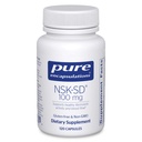 טהור Encapsulations NSK-SD - 100 מ"ג Nattokinase - עבור נורמלי דם Circulation - תמיכה פעילות Fibrinolytic * - Gluten Free & non-GMO - 120 קפסולות