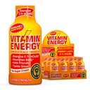ויטמין אנרגיה Immune+ תוספת אנרגיה נורה כתום Burst 12 Pack, 260 מ"ג טבעי Caffeine, B-Vitamins, Citicoline, תה ירוק, Immunity & Focus תמיכה, Zero Sugar, Gluten-Free1.93 floz
