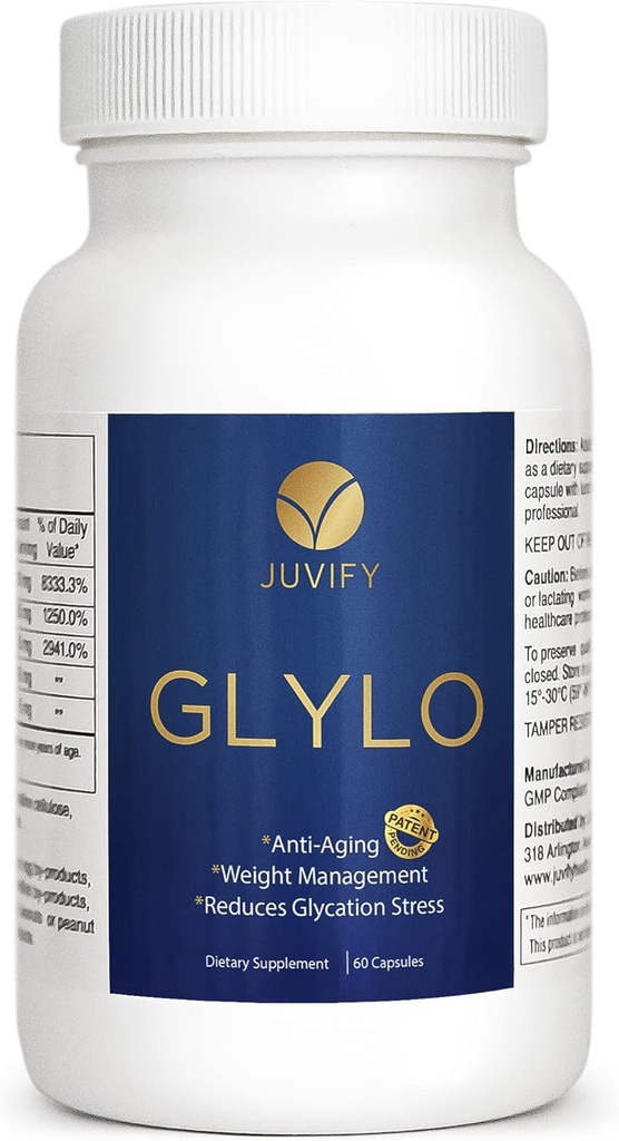 Anti-Aging & Weight Management Pill - Boosts Energy, Controls Cravings, & מקדמת תיקון סלולרי - תוספת יומית לתמיכה ב Vitality & Health Aging - 60 Caps