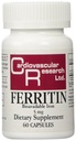מחקר Cardiovascular Ferritin מקסימום Absorption ברזל תוספת 1-Pack, 01-Cream, 60 קפסולות