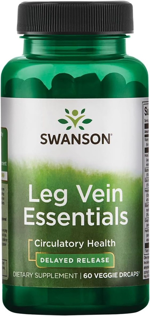 Swanson Leg Vein Essentials - נדחה - 60 קפסולות Veg