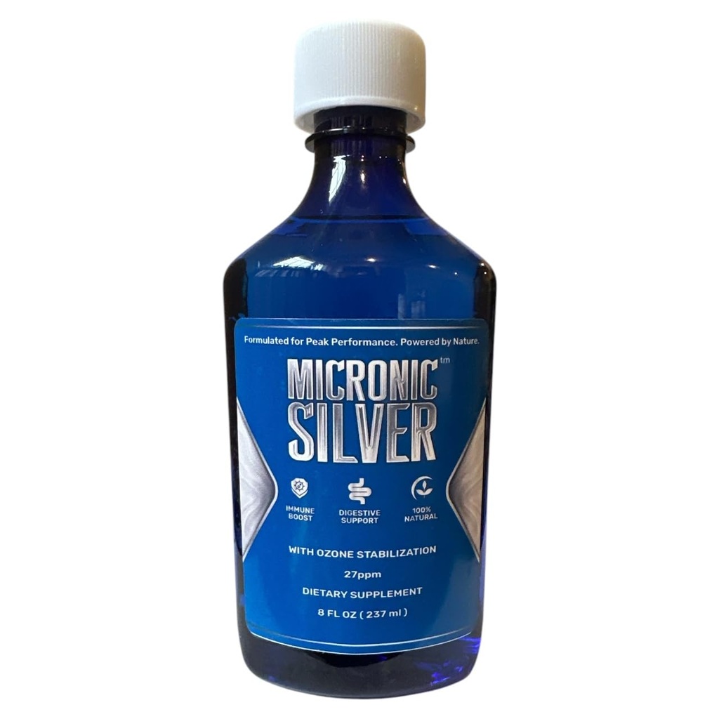 תוספת של Micronic Silver Dietary 8oz 27ppm