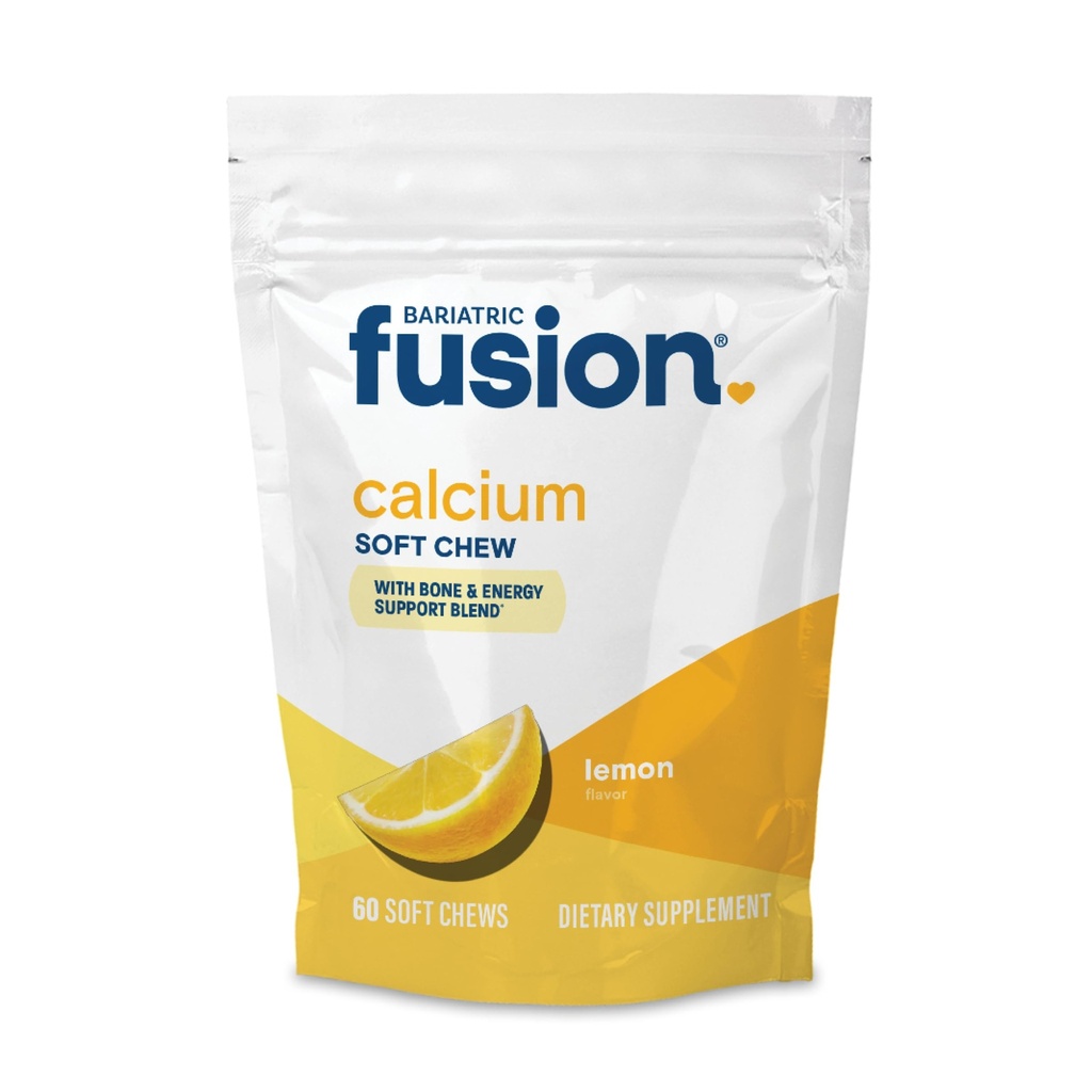 Bariatric Fusion Barcium תוסף Chews | Calcium Citrate with ויטמין D3 Bariatric