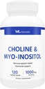 ML Naturals Choline & Myo-Inositol 120 קפסולות ירקות, NSF-Certified & cGMP-Compliantant