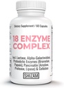 IBS Postbiotics Digestive Enzyme-s w Lactose Alpha-Galactosidase Pancreatic Amylase Lipase Protease Cellula Bromelain Papain | קפסולות גלולות | Diarrhea Constipation Bloating-s Supplement-s תוסף תוספת של תוסף תוספת