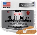 iHeartDo 24in-1 בכיר Multivitamin Daily+ Total Health אבקת תמיכה עם Probiotics, אומגה 3, Glucosamine, Mushrooms & Bone Broth- 60 המשרתים