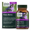 גאיה Herbs Vitex ברי, Chasteberry, הורמון איזון לנשים, קפסולות נוזליות טבעוניות, שחור 60 הרוזן