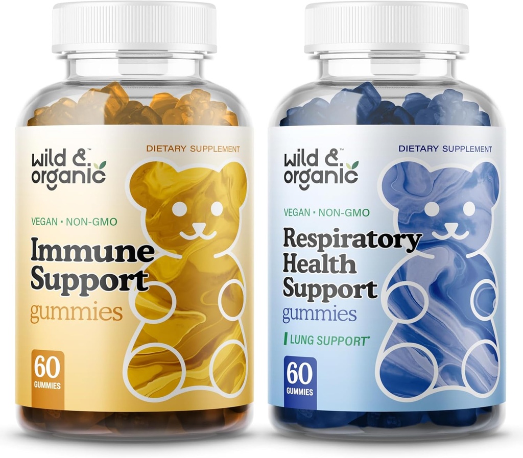 Wild & Organic Immune Support Gummies & Lung Detox
