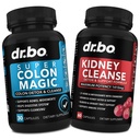 Detox & Kidney ניקויse - 15 יום של גלולות ניקוי גלולות Probiotic & Kidney Detox תמיכה תוסף Cranberry - Bowel תנועה תוספי עבור Intestinal Stomach Bloating Gut & Kidneys