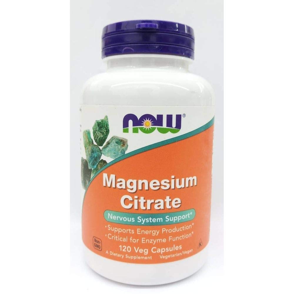 עכשיו תוספים, Magnesium Citrate, Enzyme Function*, Nervous System Support