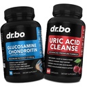 DR. BO Glucosamine Chondroitin Turmeric MSM - Uric Acid ניקויse תמיכה תוסף
