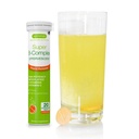 Igennus Super B-Complex Methylated נוזל B-Vitamin Effervescent תוסף, משקה אנרגיה מהיר פעולה, Caffeine & Sugar-Free, Orange Flavor, טבעוני, 20 טבליות