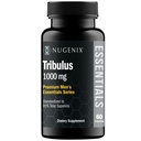 Nugenix Essentials Tribulus Terrestris for Men Extraction - 95% Total Saponins, 1000mg High Potency, תוספת כוח, 60 Count Count