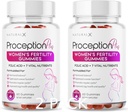 חניכיים פוריות לנשים - Myo-Inositol, Folic Acid, ביוטין, ויטמין B - Inositol תוספת לתמיכה פוריות נשית, הורמון, Ovulation, prenatal Conception (60mies, 2 Pack)