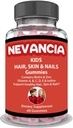 ילדים שיער, Skin & Nails Gummies מכיל ביוטין, ויטמין B, ויטמין C, Zinc, 60 חניכיים טעימים, לעזור לחזק ציפורניים, לגדל שיער בריא יותר, לתת לילדים עור טבעי