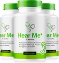 (3 Pack) לשמוע אותי + קפסולות, רשמי HearMe + Pills, Hear Me Plus Ear פורמולה עבור שמיעה בריאה, Premium HearMe Plus עבור בריאות אוזניים, תמיכה נקייה אוזניים טבעי, לשמוע אותי + סקירה (180 קפסולות)