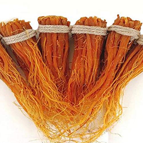 ZYCSLOVMJGHD Red Georgiaseng Roots- Whole Root Pieces - Red Panax גינזנג Roots 100gg