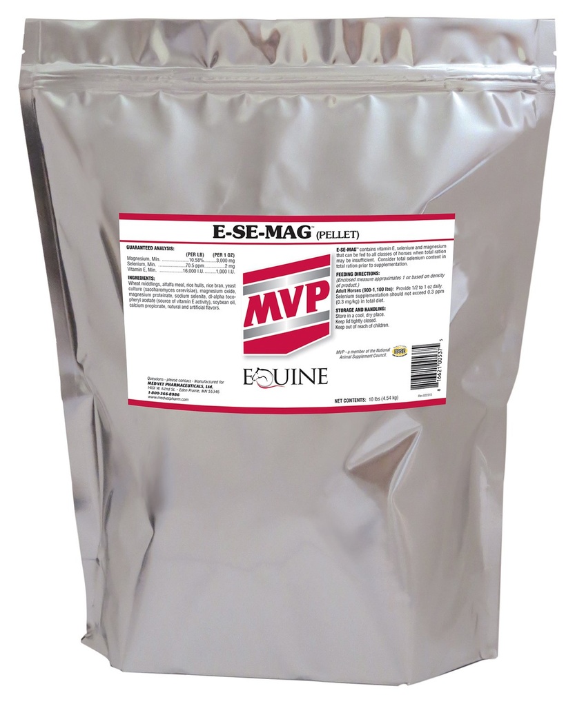 E-Se-Mag (10lb) לתפקוד שרירים ושיקום בסוסים