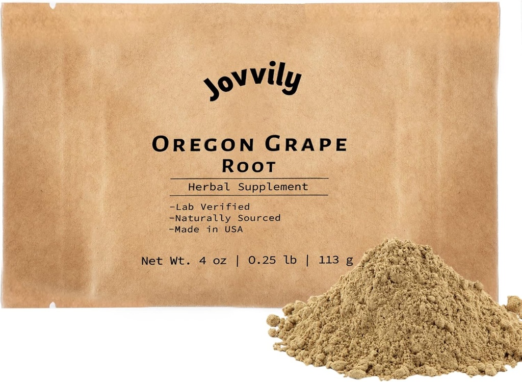 אורגון Grape Root אבקת - 4 oz - Single Ingredient, Herbal Supplement