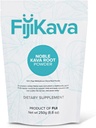 FijiKava מיידי Kava Kava אבקת 250g - Premium Kava Root אבקת עם תוכן גבוה Kavalactone - סיוע מרגיע טבעי עבור Calmness, הקלה מתח ותמיכה בשינה - Easy-to-Mix
