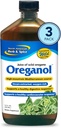 North American Herb & Spice Oreganol P73 Juice - 12 fl oz - Pack of 3 - Wild Oregano Oil - Heart & Digestive Health - Kidney, Pancreas & Liver Support - Non-GMO - 173 סך כל המשרתים