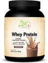 תוספי זן - אורגני Grass פד Whey חלבון 19g Per לשרת Keto Friendly - שוקולד 32 Oz-Powder