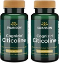Swanson Cognizin Citicoline 1,000 מיליגרם 60 ואג קפסולות (2 Pack)