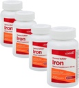 מנהיג Ferrous Sulfate 65MG טבליות 200 Ct. ברזל תוספת אנרגיה ו Vitality