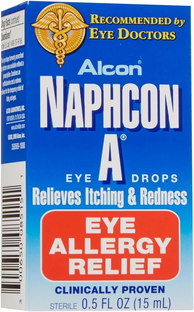 Naphcon-A Eye Drops - 15 מ"ל