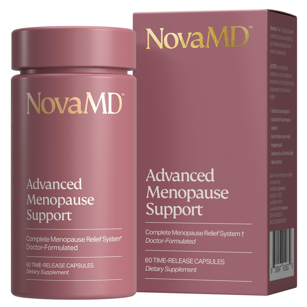 קלינית פרובנס Menopause תוספת לניהול משקל, פלאשים חמים, לילות הזיעה ואנרגיה נמוכה | תוספת של Multi-Symptom Menopause לנשים