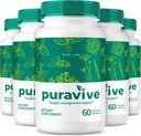 המעבדות (Pack of 5 Puravive Weight Health Pills, אקזוטי אורז קפסולות ביקורות, משקל תמיכה רמות BAT, Detox & ניקויse, All-Natural Easy to Swallow Formula (300 קפסולות)