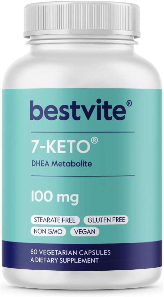 BestVITE 7-Keto 100mg DHEA (60 קפסולות צמחוניות)