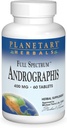 Herbals Full Spectrum Andrographis 400 מ"ג - Ayurvedic Herb - 60 טבליות