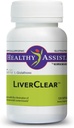 קירקמן LiverClear תוסף, 120 קפסולות, ניקוי גוף עם ויטמין C, E, Selenium, Tairine, Curcumin, Milk Thistle, Glutathione, NAC & Calcium כדי לתמוך במסלולי ניקוי טבעיים של הגוף