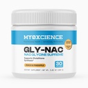 MyOXCIENCE NAC Glycine עליון | N-Acetyl-L-Cysteine, Glycine ו-Taron משלב (Natural Peach and Pineapple Flavor) (30 משרתים)