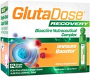 GlutaDose Recovery Immunity תוסף - ויטמין נוזלי Immune תמיכה לילדים ומבוגרים, Cold & Flu Care חבילה (Glutathione Astragalus Echinacea Acerola) Immune Booster עבור נשים - 12 Vials